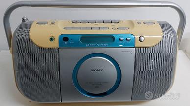 Cd radio cassette recorder Sony CDF-E 100L