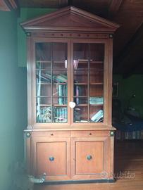 libreria in ciliegio