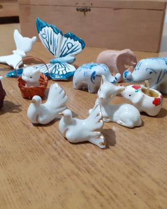 animali in ceramica fatti a mano