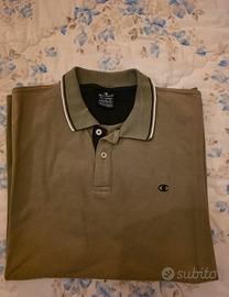 Polo uomo Champion 2XL verde kaki