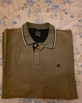 Polo uomo Champion 2XL verde kaki