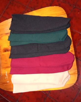calze con pile 5 paia
