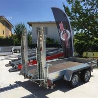 Carrello per Mini scavatore Piattaforma Rullo ecc