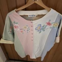 Maglia con bottoni di cotone