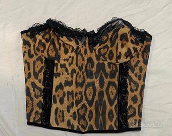 Romwe Corsetto Leopardato Grunge 2YK