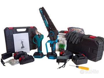 Motosega a batteria+Forcibi a batteria Brushless 