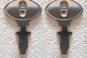 SET 2 Chiave Silca FA1 sbozzo veicoli agricoli