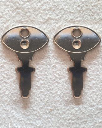 SET 2 Chiave Silca FA1 sbozzo veicoli agricoli