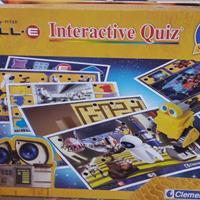 Interactive quiz wall e