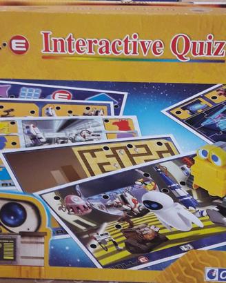 Interactive quiz wall e