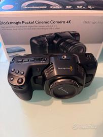 Blackmagic Pocket Cinema Camera 4K con accessori