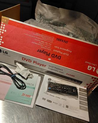 LG DVX480 lettore CD DVD MP3 NUOVO NOS 