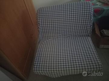 Poltrona letto singolo Ikea LYCKSELE