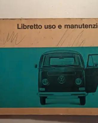 Libretto di uso e manutenzione Volkswagen 1967