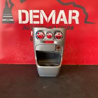 Tunnel comandi clima argentato Fiat Punto Sporting