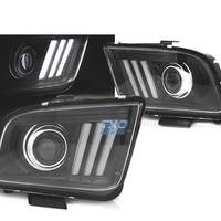 FARI FORD MUSTANG 04-09 TUBO LUMINOSO NERO