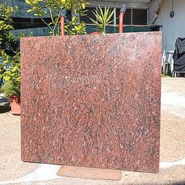 Lastre in granito rosso spessore 3 cm
