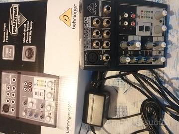 Mixer behringer xenyx 502