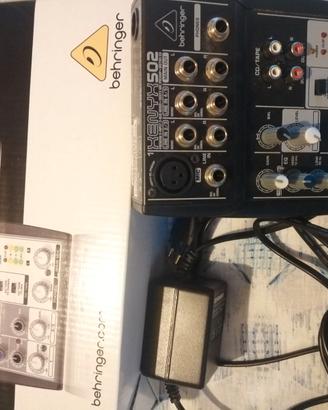 Mixer behringer xenyx 502
