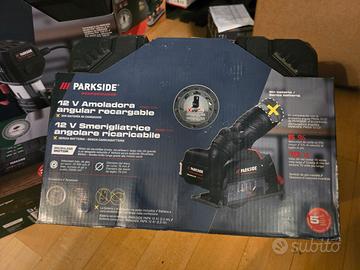 Smerigliatrice Angolare 12V Parkside NUOVA Garanzi