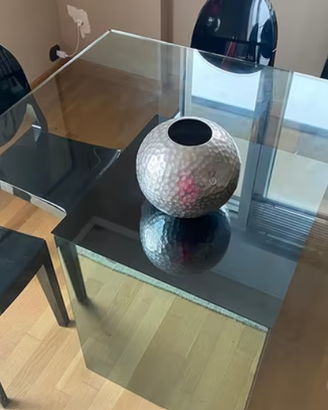 Tavolo Blok di Acerbis, design Nanda Vigo