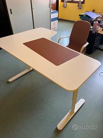 Scrivania e sedia Ikea