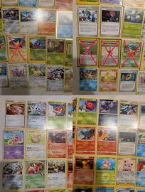 180 carte Pokemon vintage