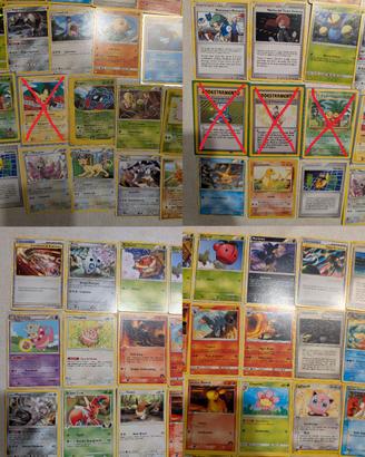 180 carte Pokemon vintage