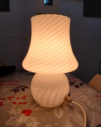 lampada twirl murano anni 70 