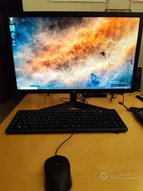 PC GAMING +SCHERMO LG + TASTIERA E MOUSE HP