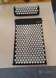 Tappetino per agopressione con cuscino