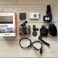 Action Cam 4K Sony HDR-FDR-X1000V con telecomando