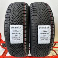 2 gomme 215 60 17 Pirelli Invernale