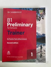 Libro: B1 Preliminary for Schools Trainer.