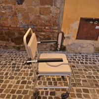 Carrozzine varie e deambulatore per disabili