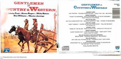 CD musica western "Gentlemen of Country of Western