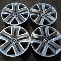 4 cerchi acciaio renault captur kadjar r17 ft3325