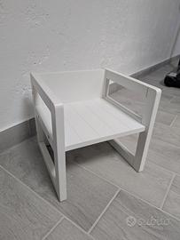 Sedia sgabello per bambini