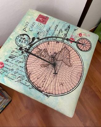 Pouf cubo contenitore con coperchio