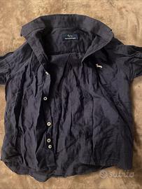 Camicia Harmont&Blaine Nera 6 Anni Per Bambini