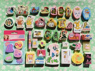 Collezioni Gommine Disney Barbie personagi cartoni