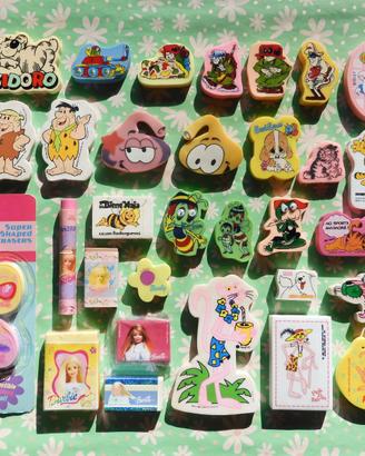 Collezioni Gommine Disney Barbie personagi cartoni