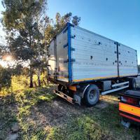 RIMORCHIO CARDI 2 ASSI RIBALTABILE TRILATERALE