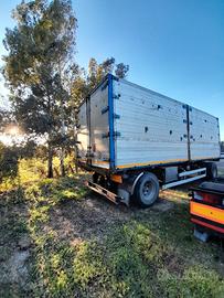 RIMORCHIO CARDI 2 ASSI RIBALTABILE TRILATERALE