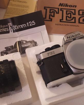 Nikon fe2+ obiettivo 35mm