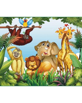 Tappeto Gioco - Tema Giungla