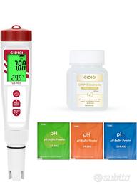 Tester digitale GIDIGI pH/ORP/H2/Temperatura nuovo
