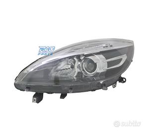 FANALE SINISTRO RENAULT SCENIC III 12-16 FONDO NER