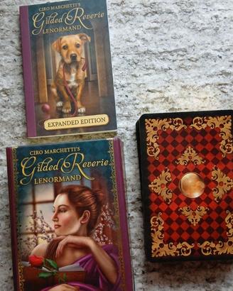 Mazzo carte gioco Gilded Reverie Lenormand