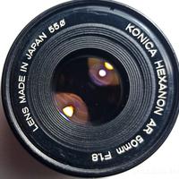 KONICA Hexanon  AR  50mm f 1,8  50/1,8  Japan